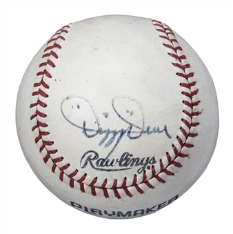 Dizzy Dean Single Signed Baseball (PSA/DNA)
